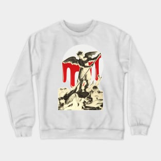 Satan against Angels Crewneck Sweatshirt